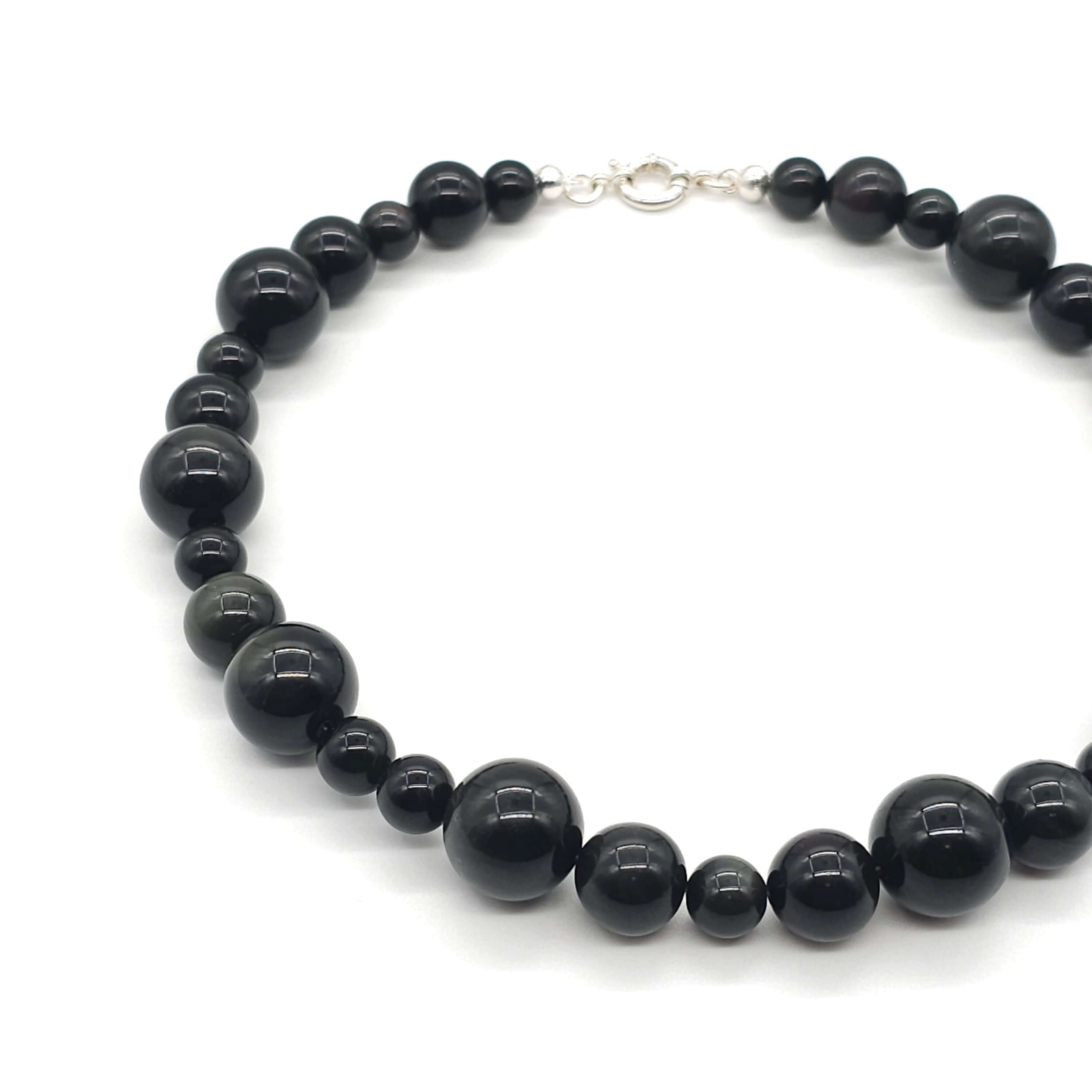 Giza: Rainbow Obsidian left view