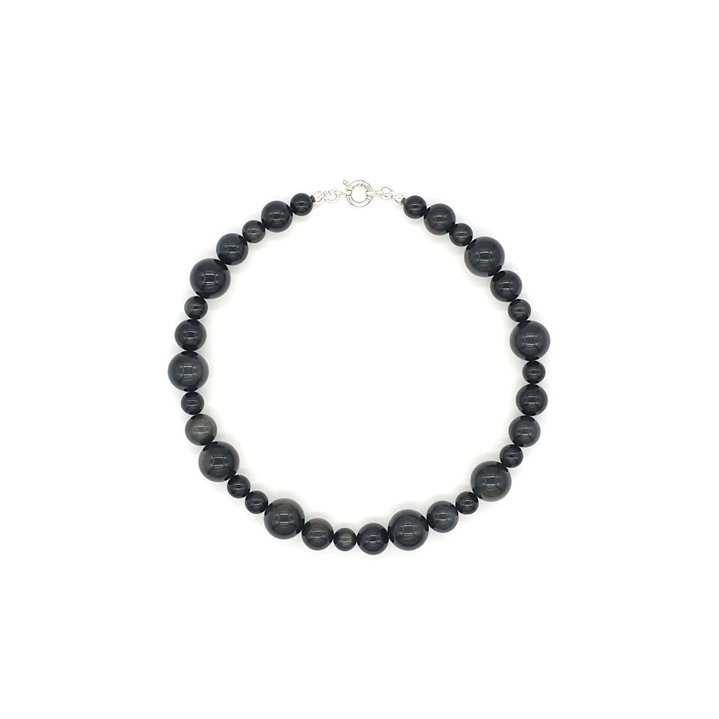 Giza: Rainbow Obsidian top view