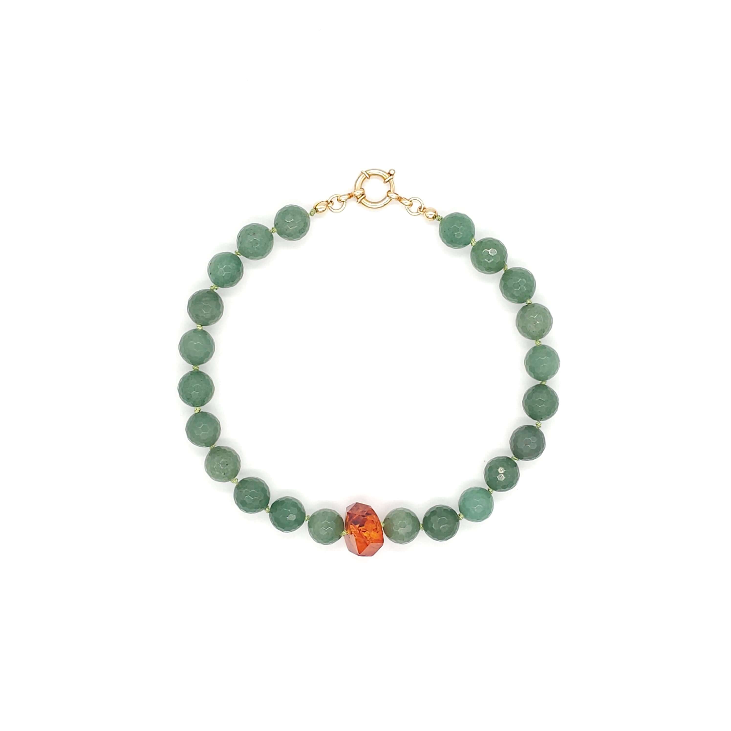 Mmea: Aventurine, Amber top view