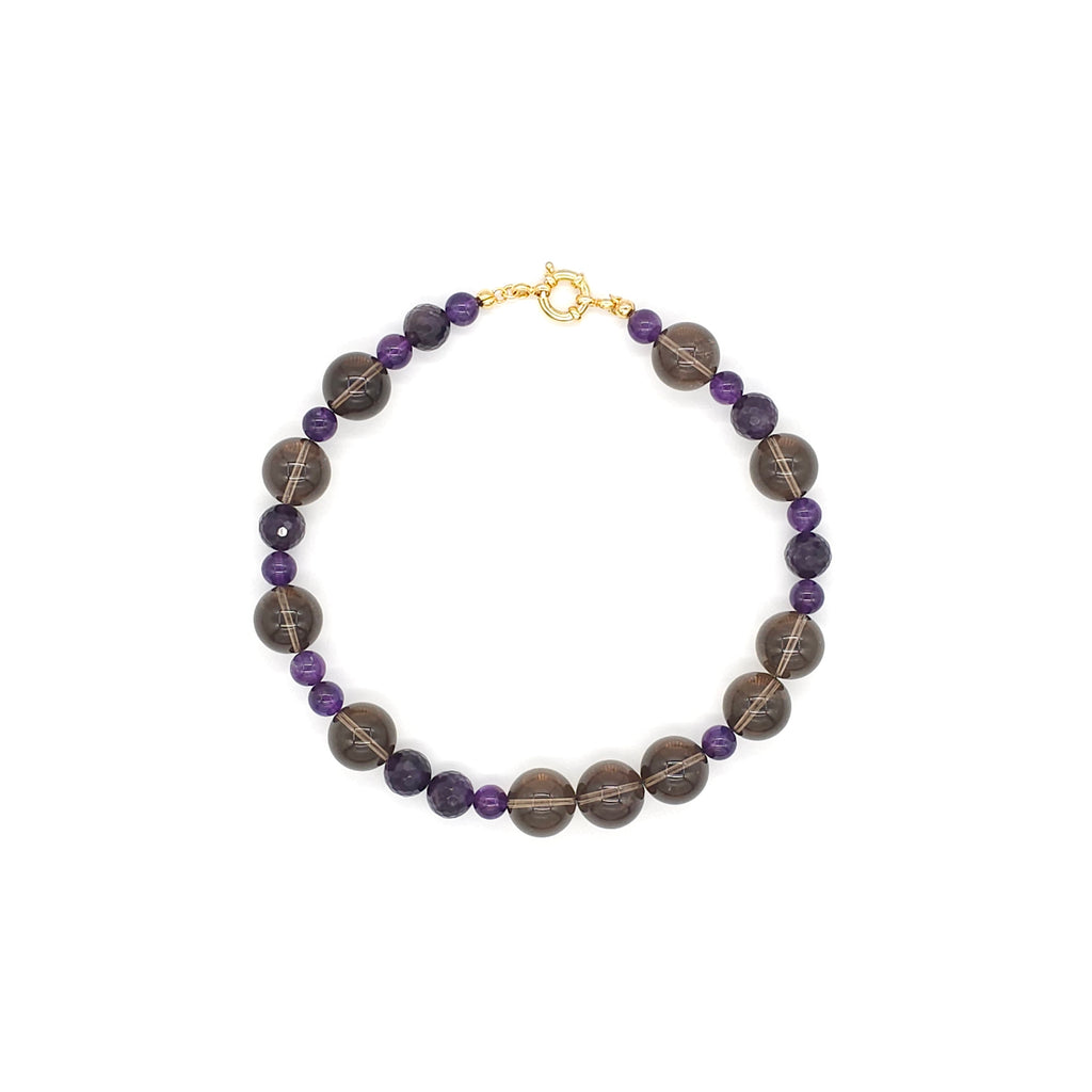 Nuru: Amethyst Crystal Quartz top view